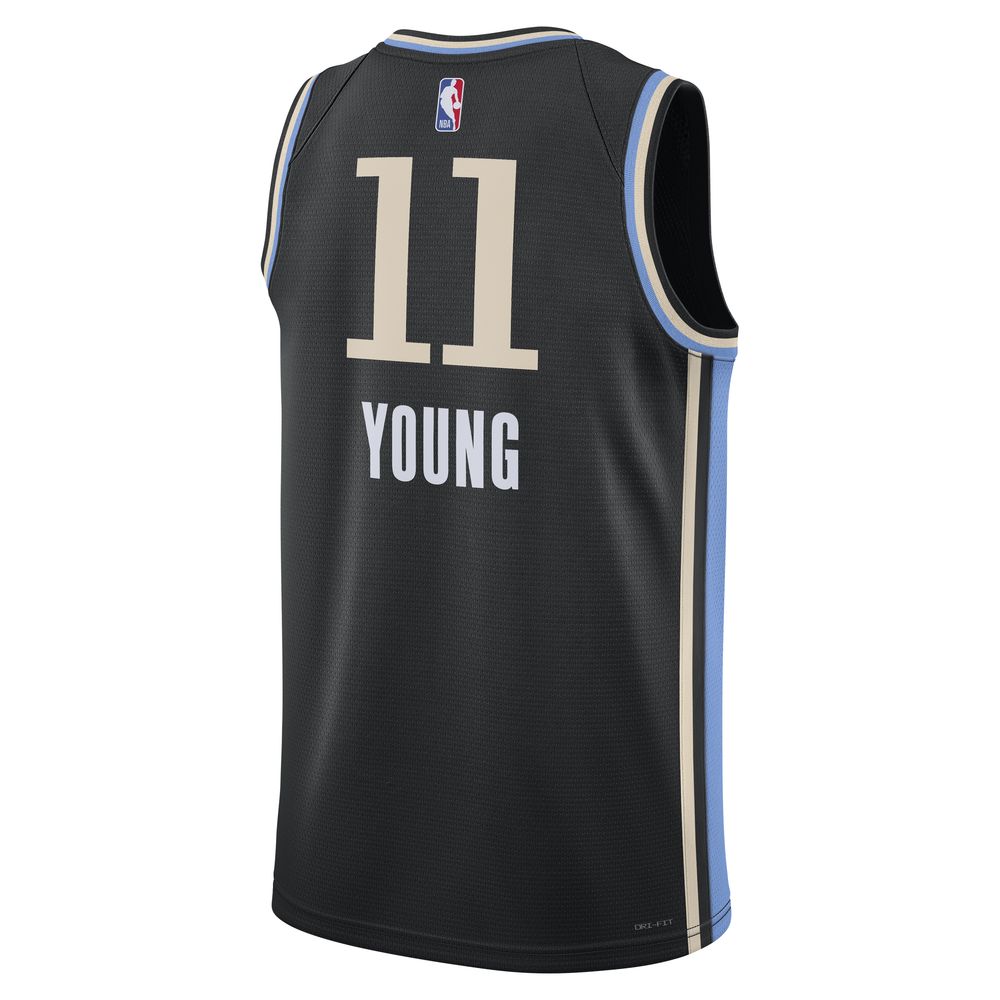 Trae Young Atlanta Hawks City Edition 2023/24 Men's Nike Dri-FIT NBA Swingman Jersey 'Black'