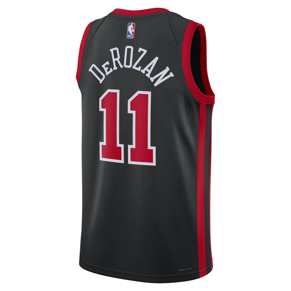 DeMar DeRozan Chicago Bulls City Edition 2023/24 Men's Nike Dri-FIT NBA Swingman Jersey 'Black'