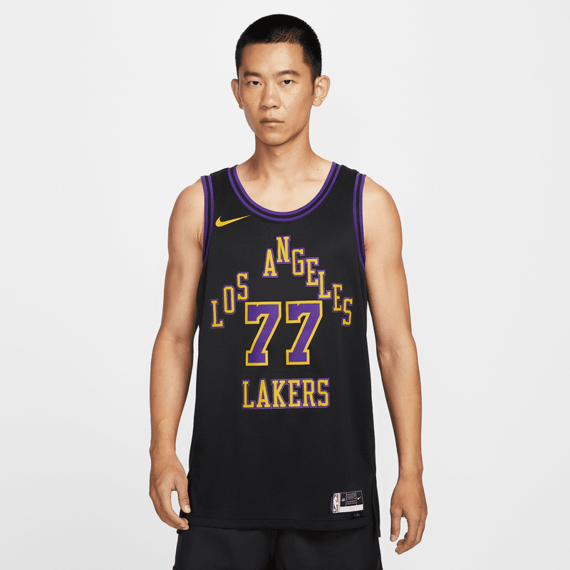 Luka Doncic Los Angeles Lakers City Edition 2023/24 Men's Nike Dri-FIT NBA Swingman Jersey 'Black'