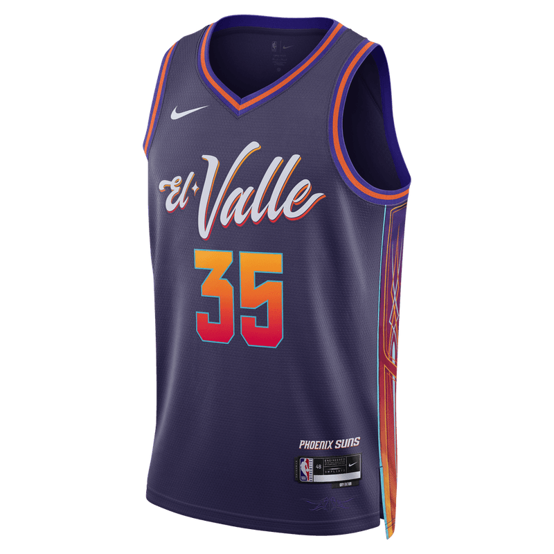 Kevin Durant Kevin Durant Phoenix Suns City Edition 2023/24 Men's Nike Dri-FIT NBA Swingman Jersey 'Purple'