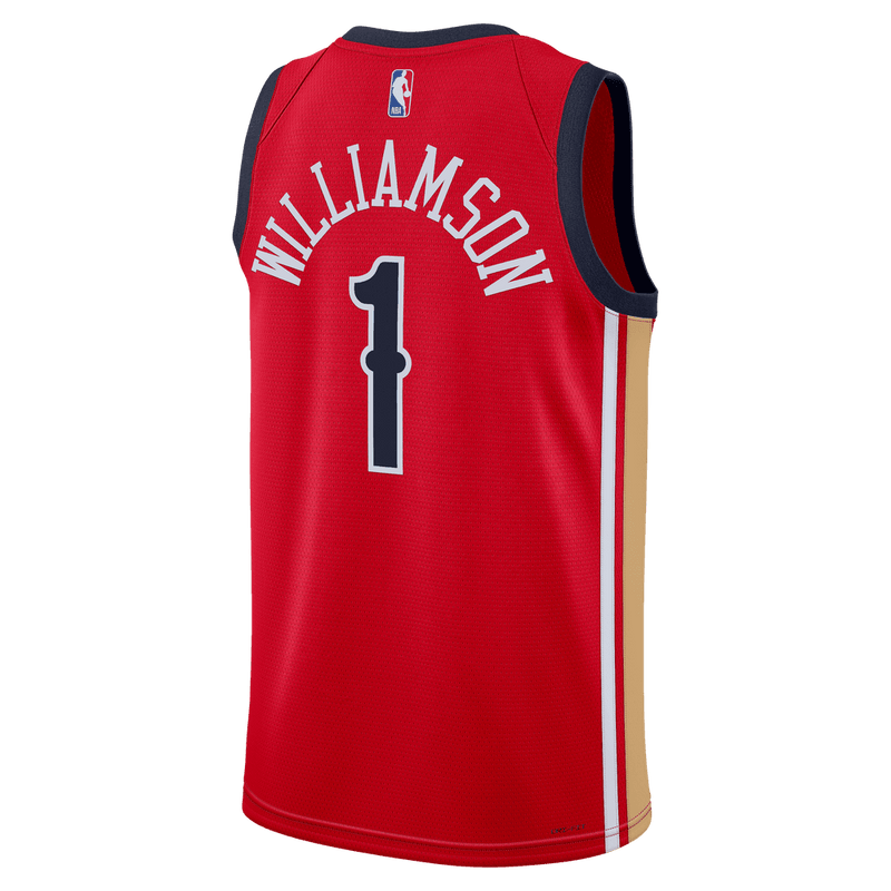 Zion Williamson New Orleans Pelicans 2023/24 Statement Edition Jordan Dri-FIT NBA Swingman Jersey 'Red'