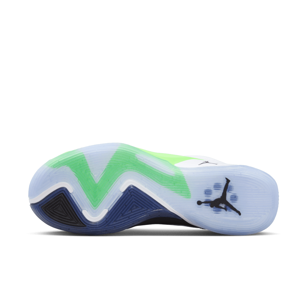 Green and white basketball shoes shop