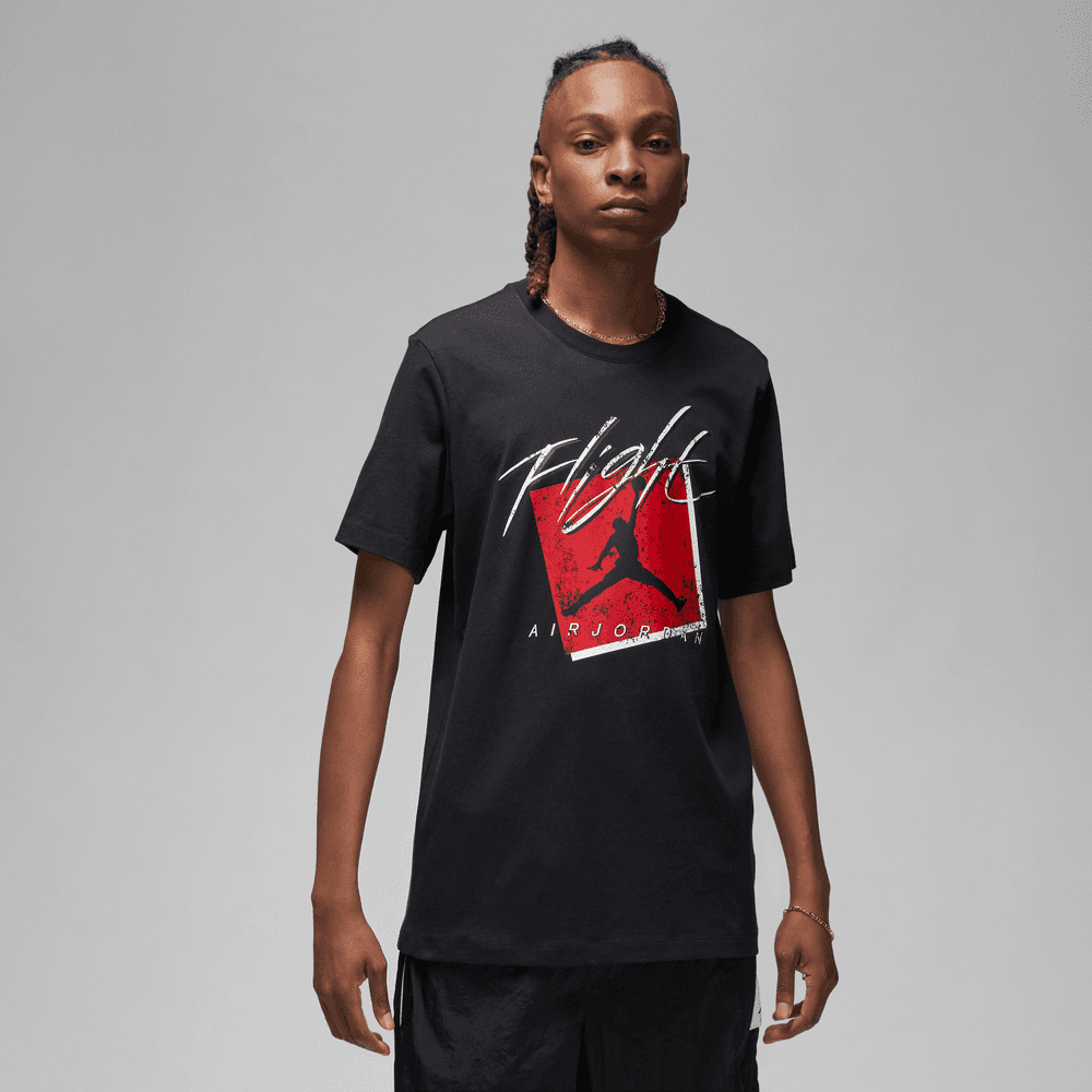 Jordan Men's Graphic T-Shirt 'Black/Red'