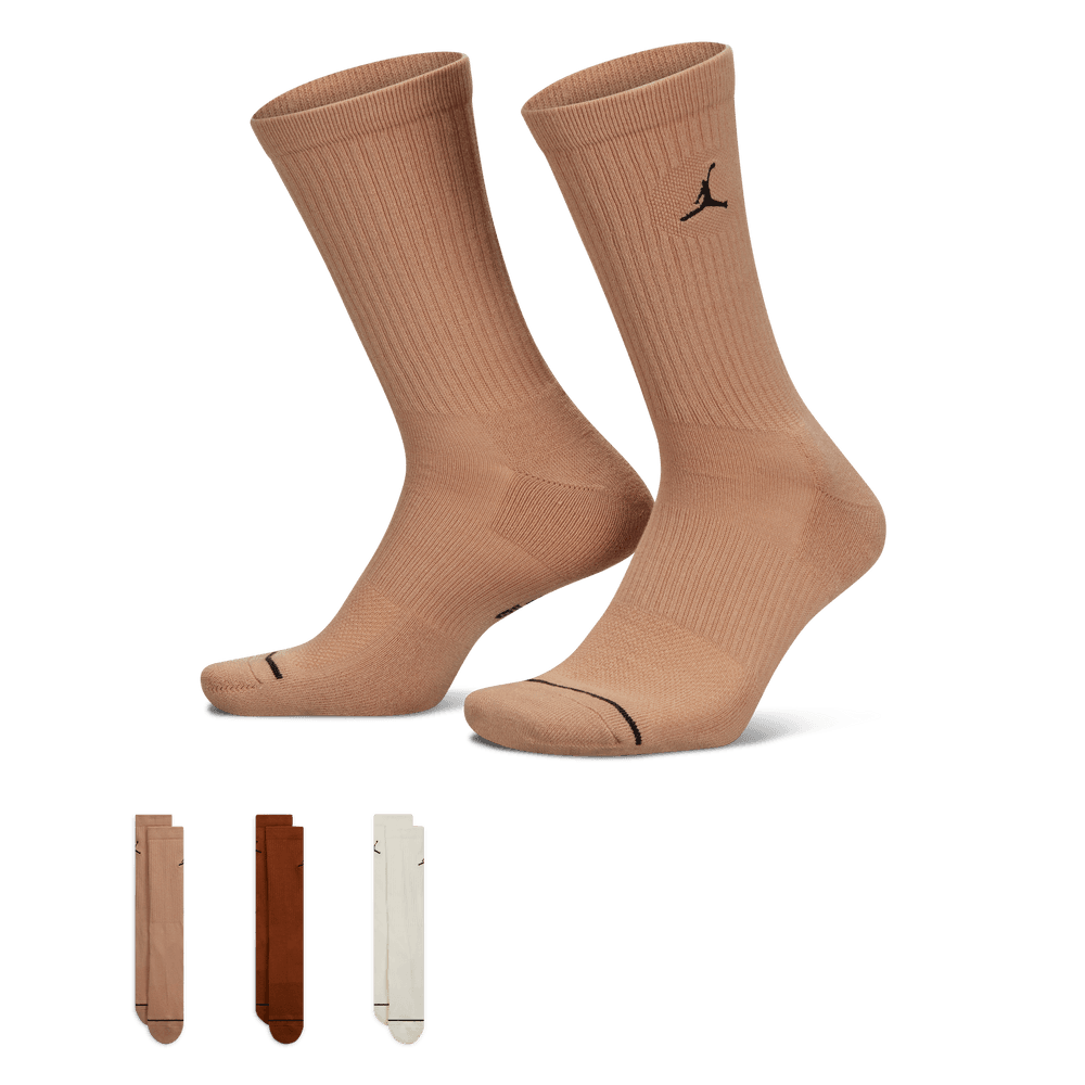 Jordan Everyday Crew Socks (3 pairs) 'Multi Color'