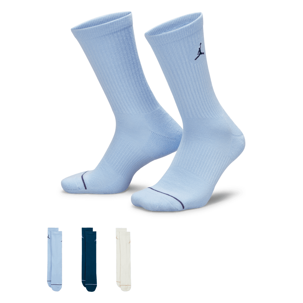 Jordan Everyday Crew Socks (3 pairs) 'Multi Color'