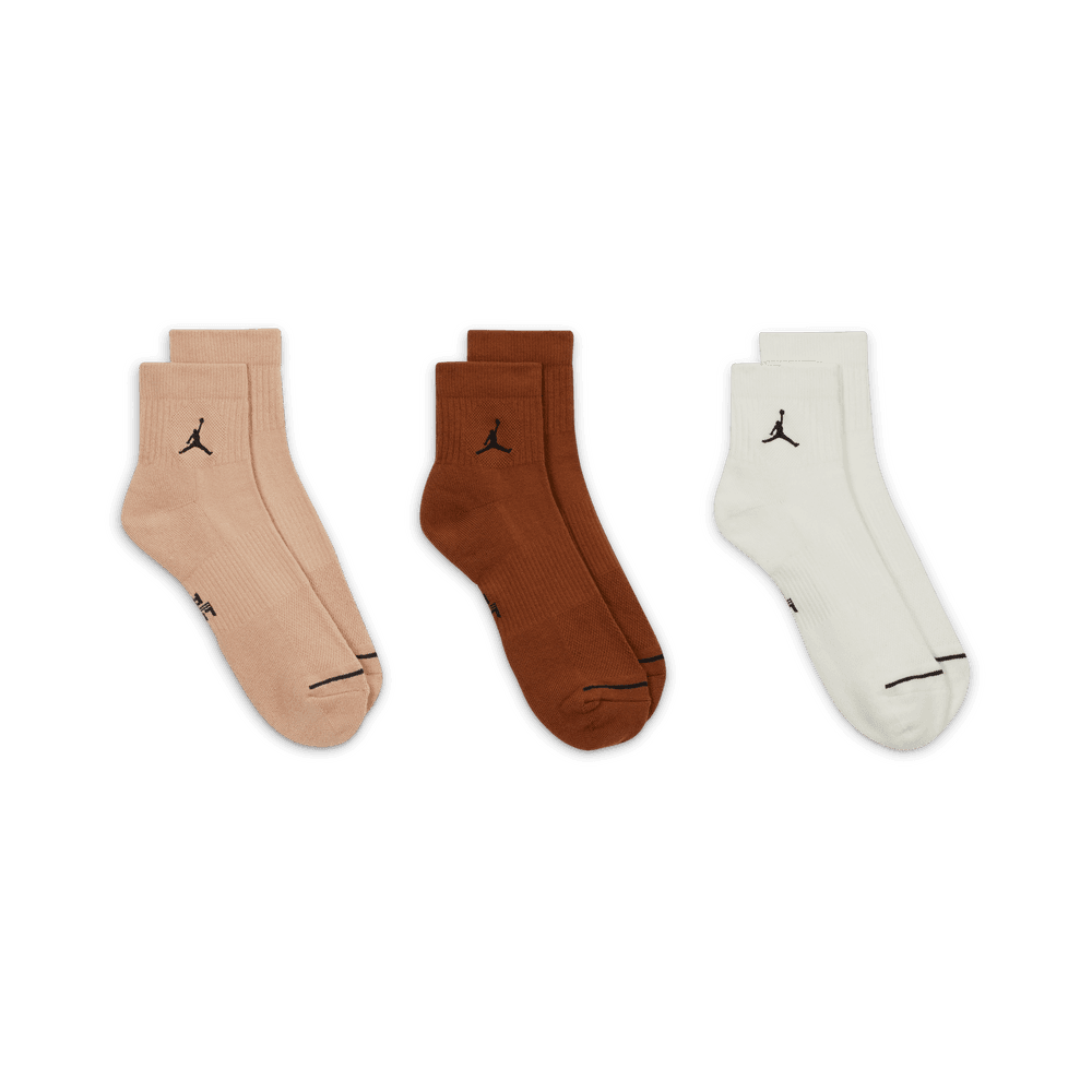 Jordan Everyday Ankle Socks (3 Pairs) 'Multi-Color'