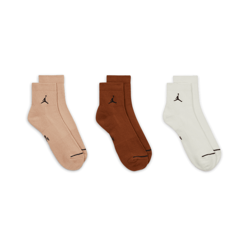 Jordan Everyday Ankle Socks (3 Pairs) 'Multi-Color' – Bouncewear