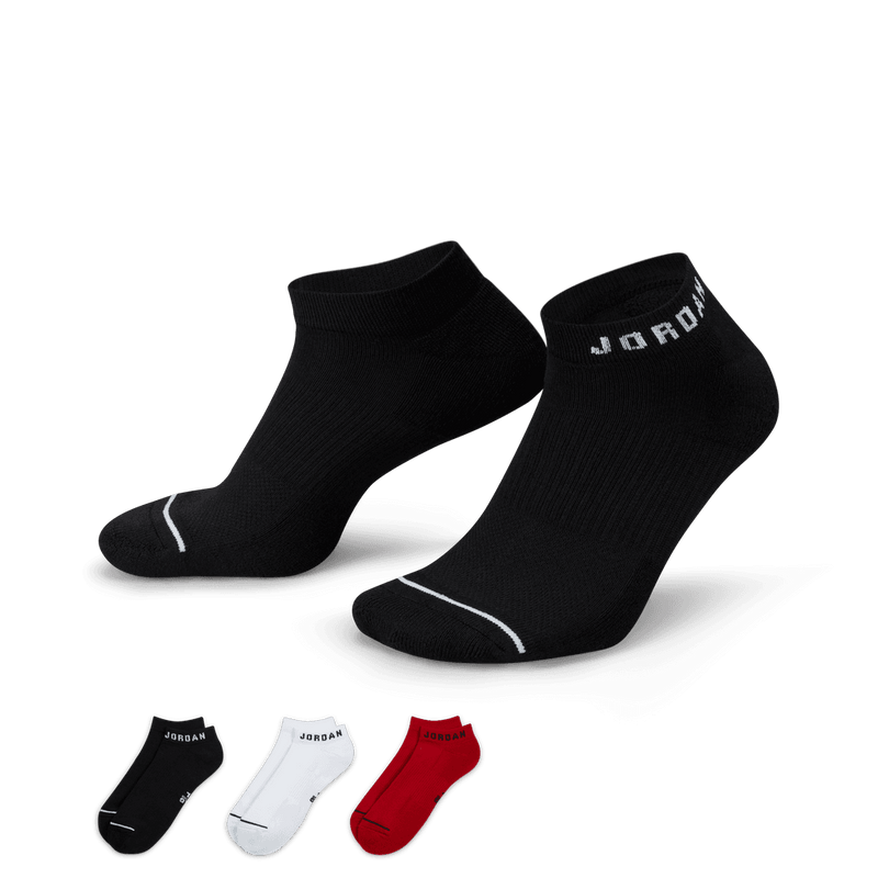 Jordan Everyday No-Show Socks (3 Pairs) 'Multi-Color'