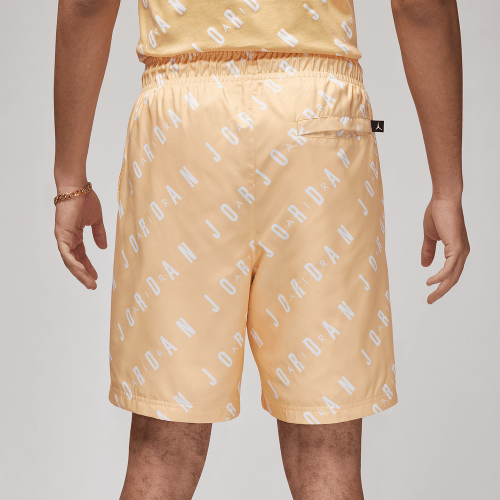 Jordan Essentials Men s Poolside Shorts Gold White