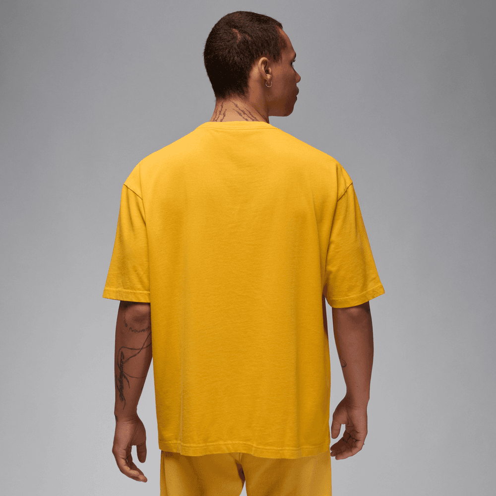 Yellow air jordan shirt hotsell