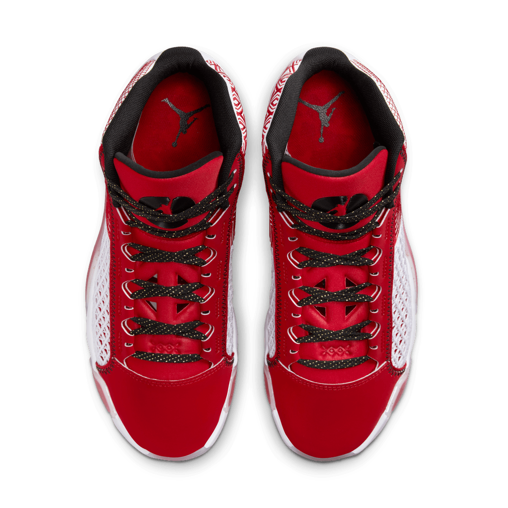 Air Jordan XXXVIII Basketball Shoes 'White/Red/Gold'