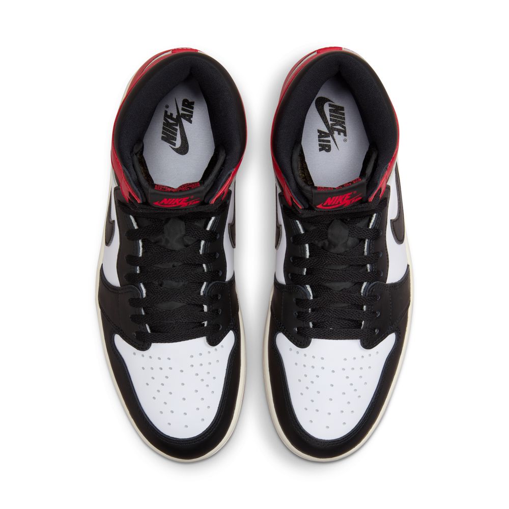 Air Jordan 1 Retro High OG "Black Toe" Men's Shoes 'White/Black/Red/Sail'