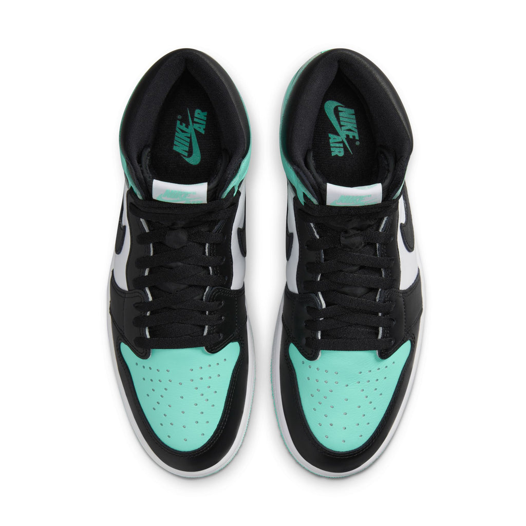 Air Jordan 1 Retro High OG Men's Shoes 'White/Black/Green Glow'