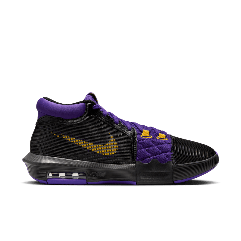 LeBron James LeBron Witness 8 Basketball Shoes 'Black/Gold/purple'