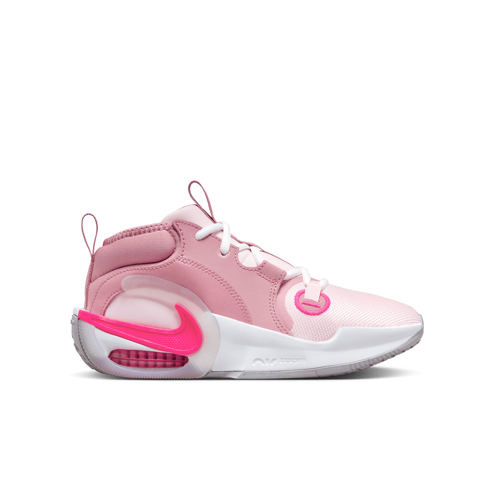 Nike Air Zoom Crossover 2 Big Kids' Basketball Shoes (GS) 'PinkWhite'