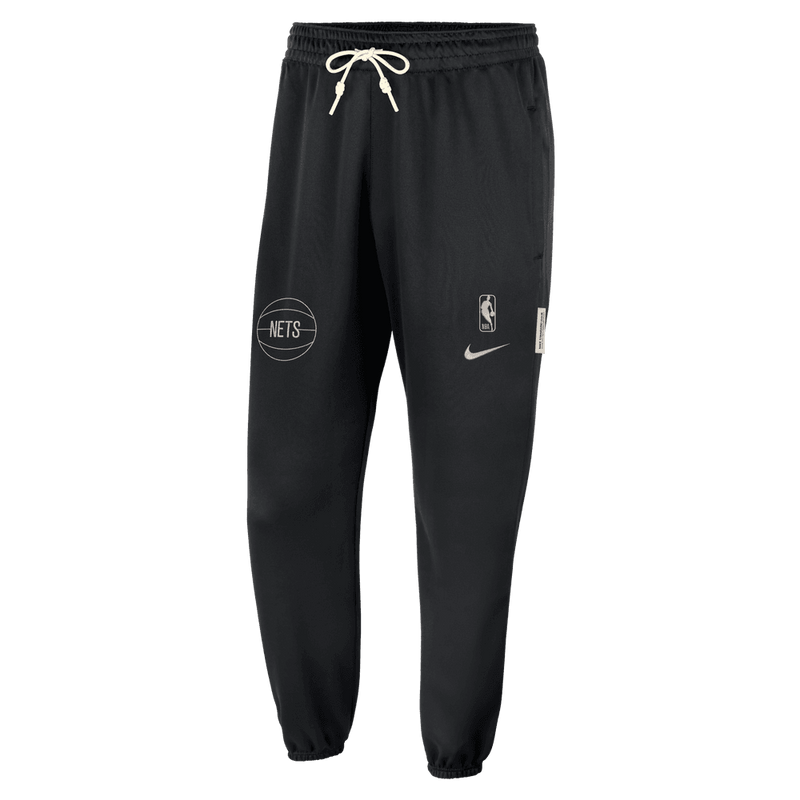 Brooklyn Nets Nike Men's Standard Pants 'Black/Ivory'