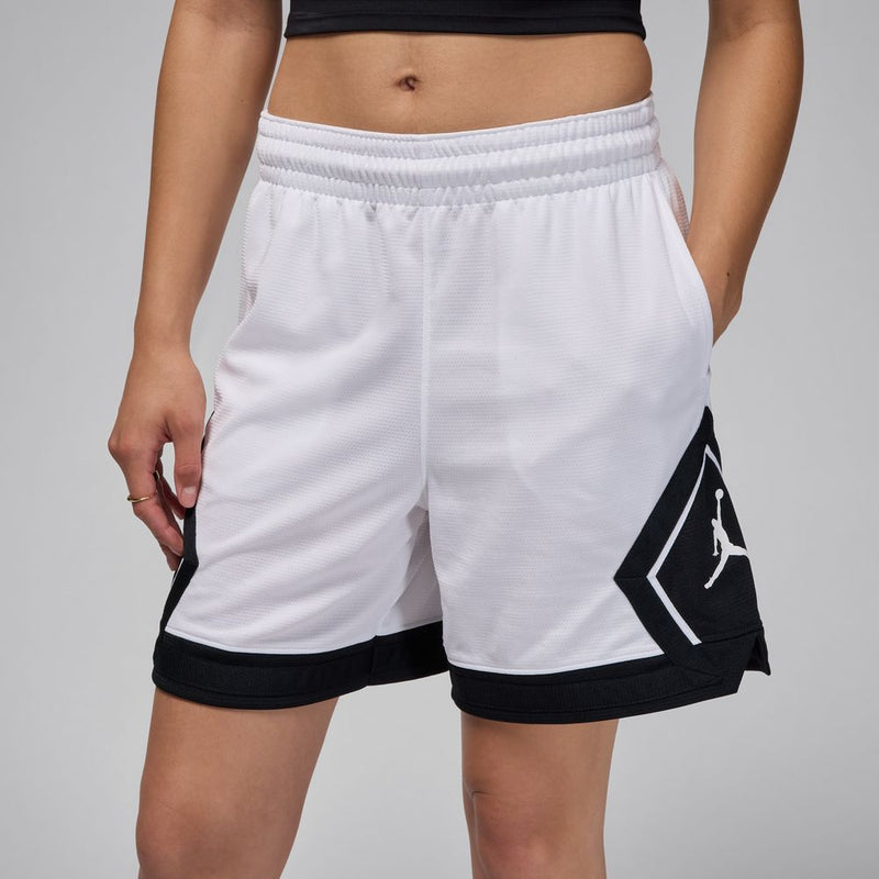 Jordan Sport Women's Diamond Shorts 'White/Black'