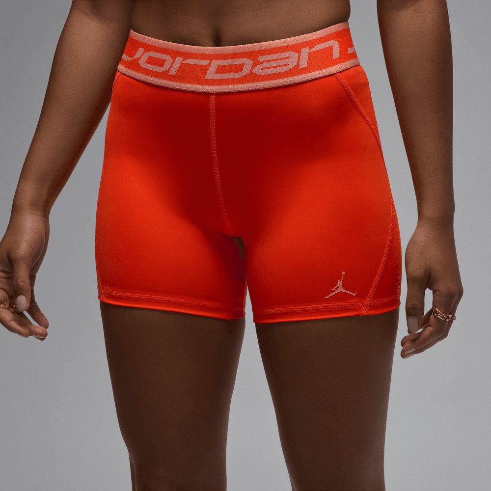 Jordan Sport Women's 5" Shorts 'Team Orange'