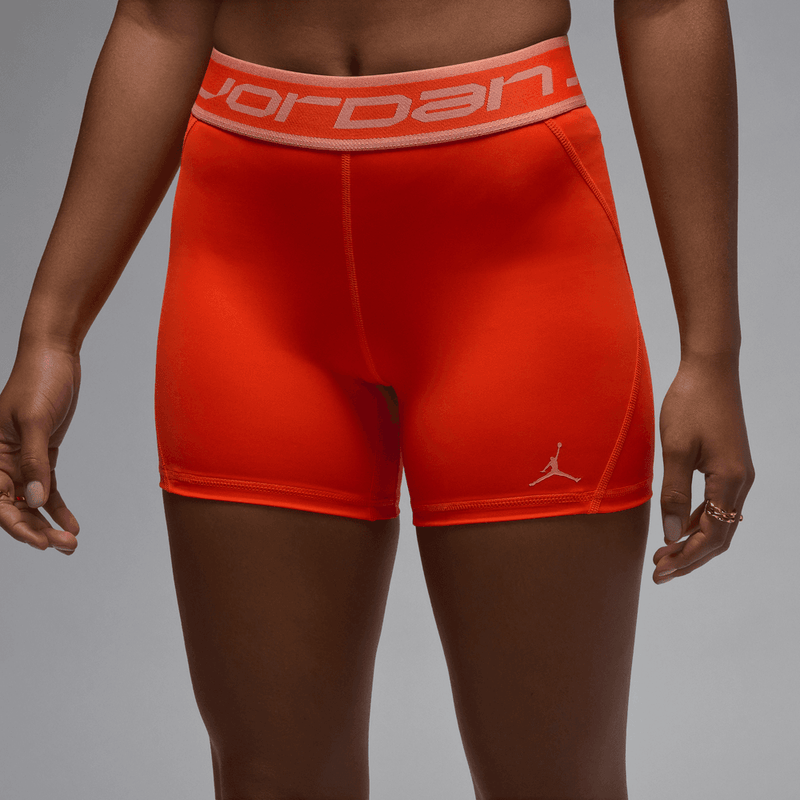 Jordan Sport Women's 5" Shorts 'Team Orange'