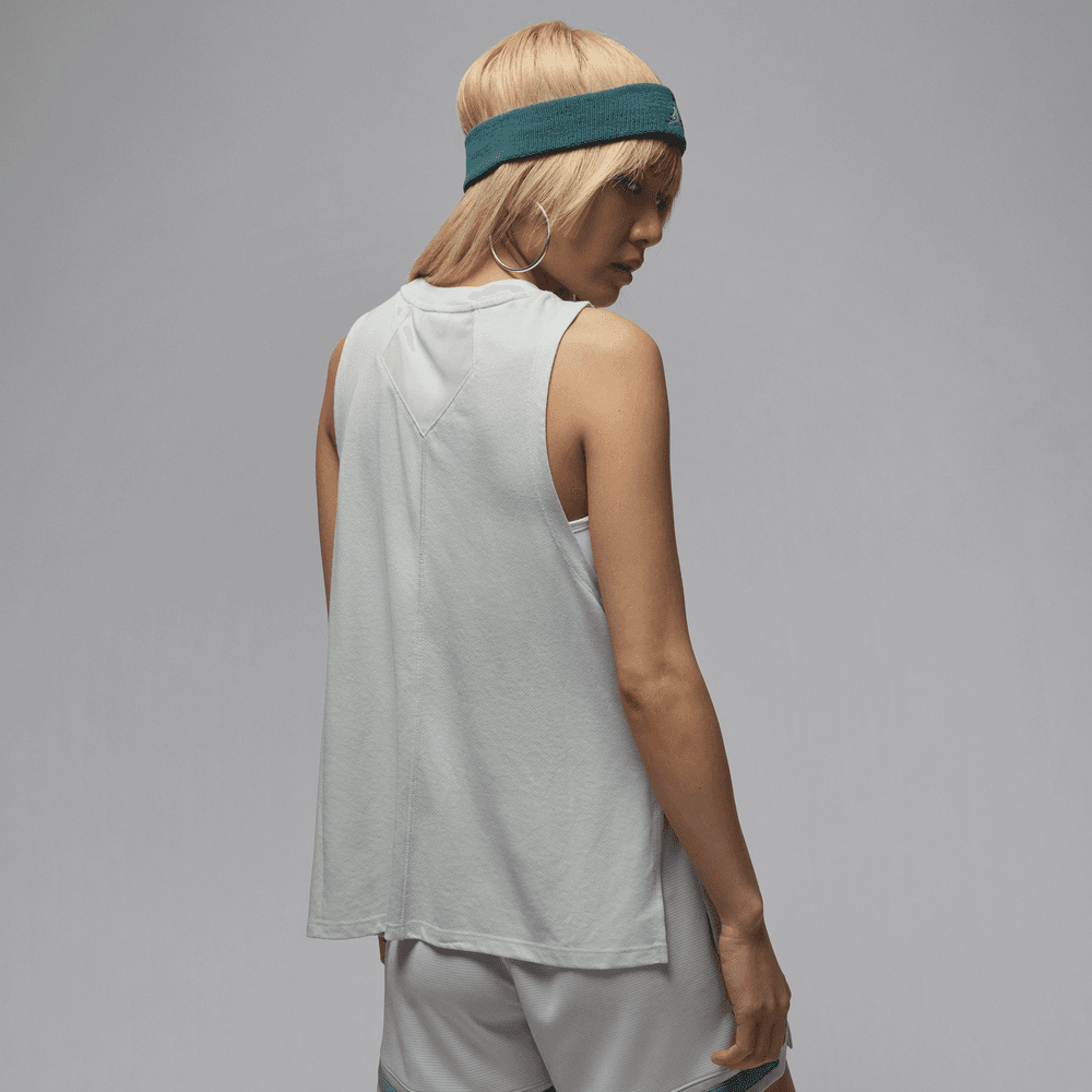 Jordan Sport Women's Diamond Tank Top 'Light Silver'