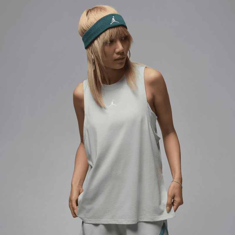 Jordan Sport Women's Diamond Tank Top 'Light Silver'