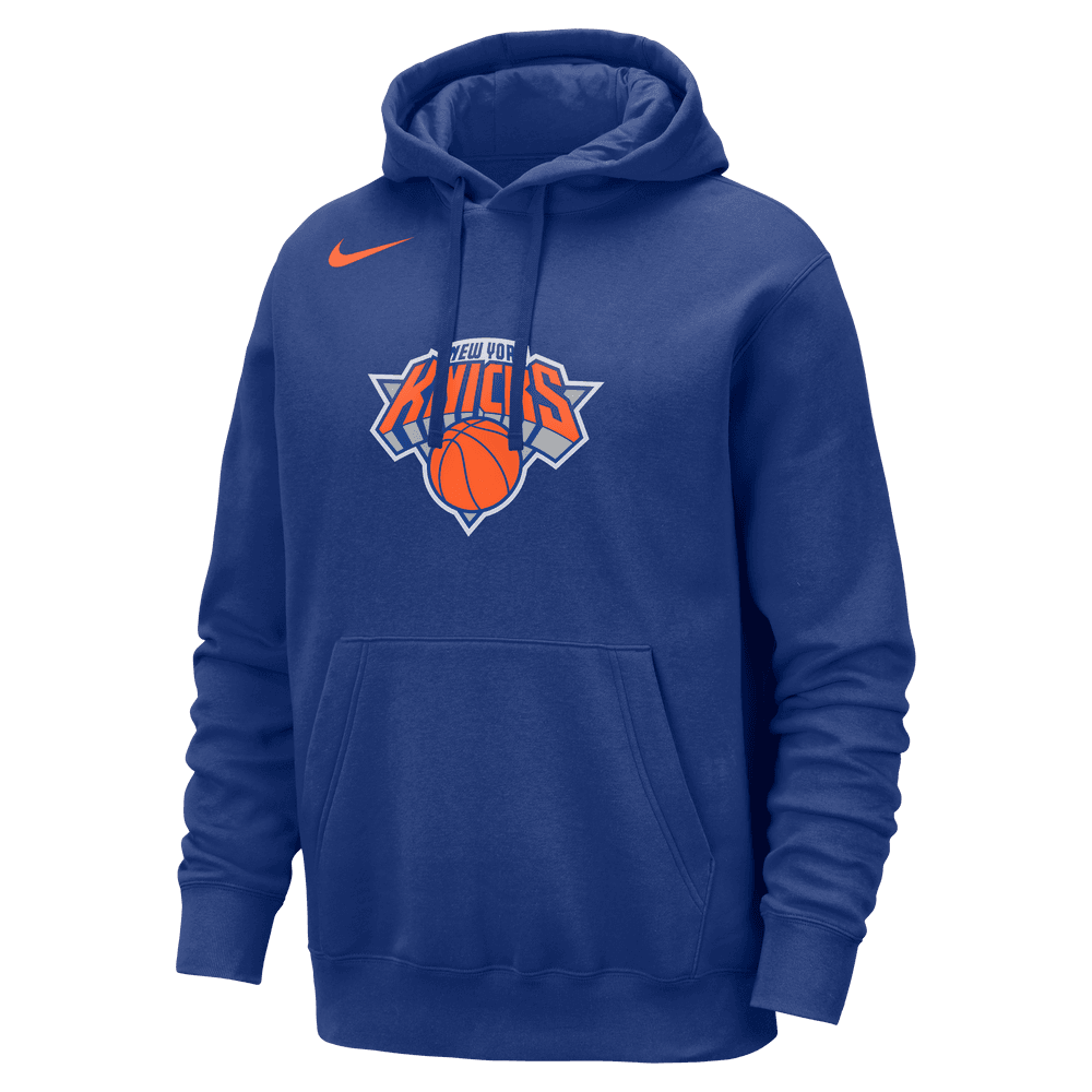 New York Knicks Club Men's Nike NBA Pullover Hoodie 'Blue'