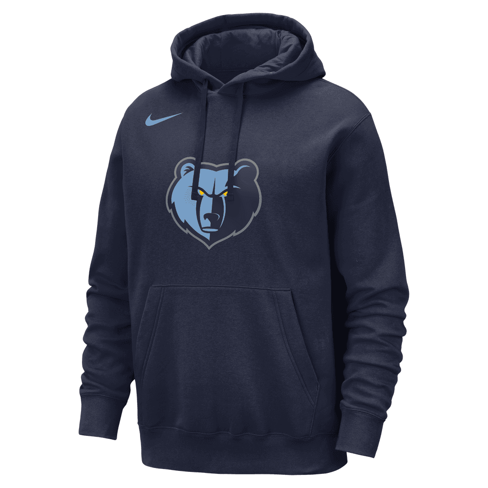 Memphis Grizzlies Club Men's Nike NBA Pullover Hoodie 'Navy'