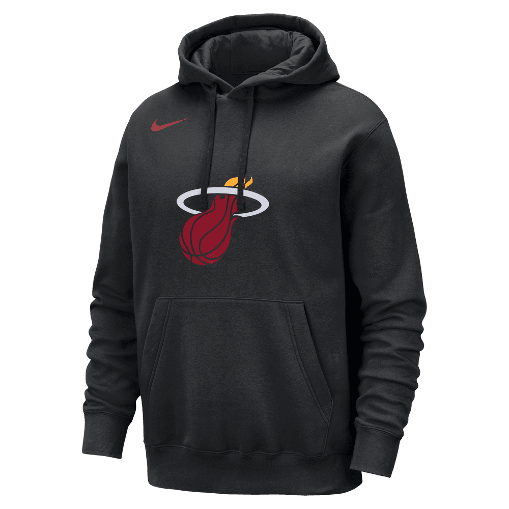 Miami Heat Club Men's Nike NBA Pullover Hoodie 'Black'