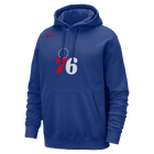 Philadelphia 76ers Club Men's Nike NBA Pullover Hoodie 'Blue'