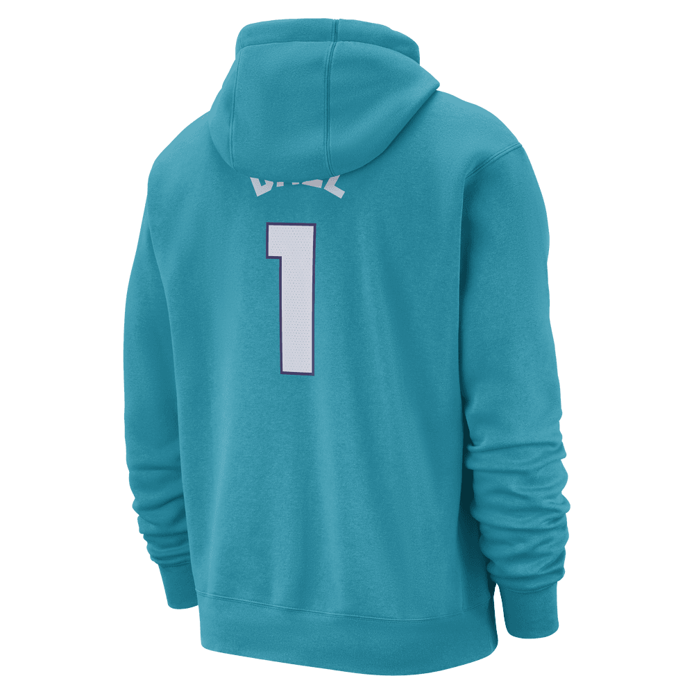 Lamelo Ball Charlotte Hornets Club Men s Jordan NBA Pullover Hoodie T Bouncewear