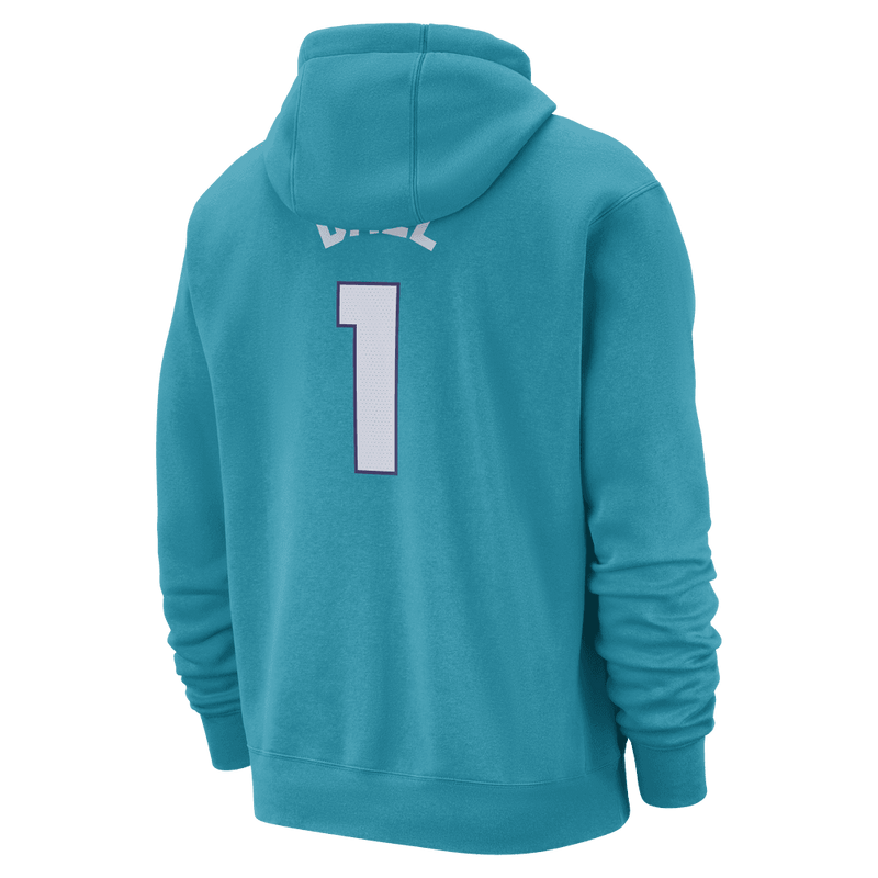 Lamelo Ball Charlotte Hornets Club Men's Jordan NBA Pullover Hoodie 'Teal'