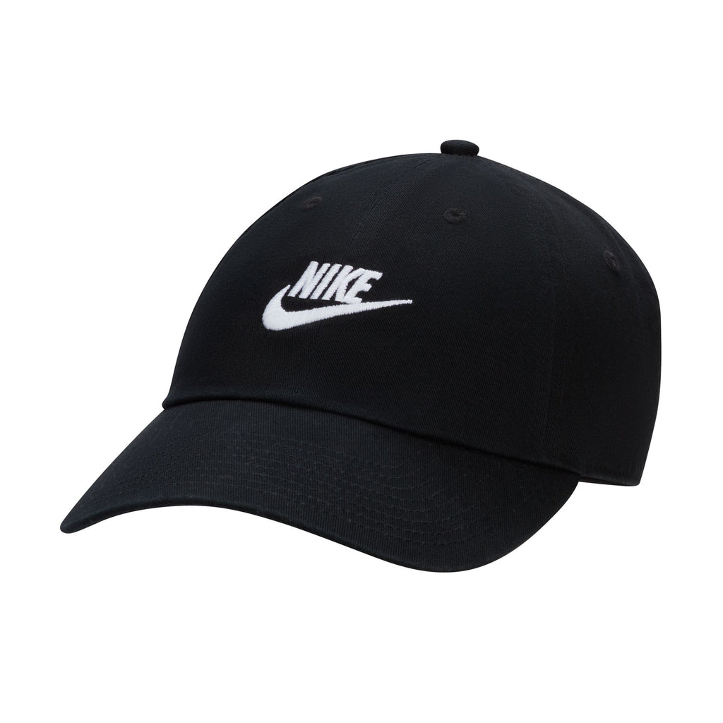 Nike Club Unstructured Futura Wash Cap 'Black/White'