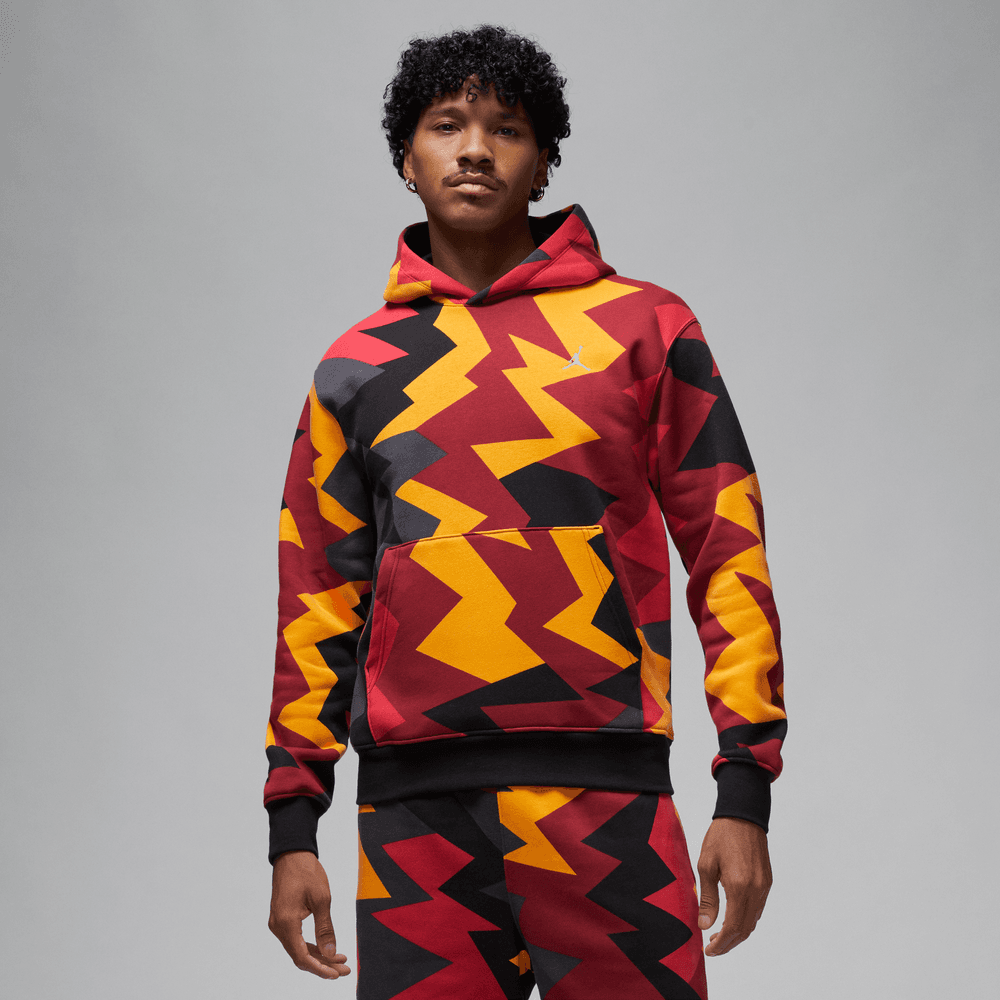 Jordan flight shop hoodie red