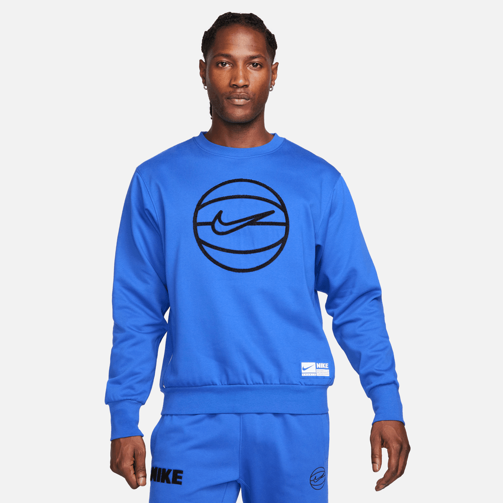 Nike Dri-FIT Standard Issue Men's Basketball Crew 'Royal/Black'