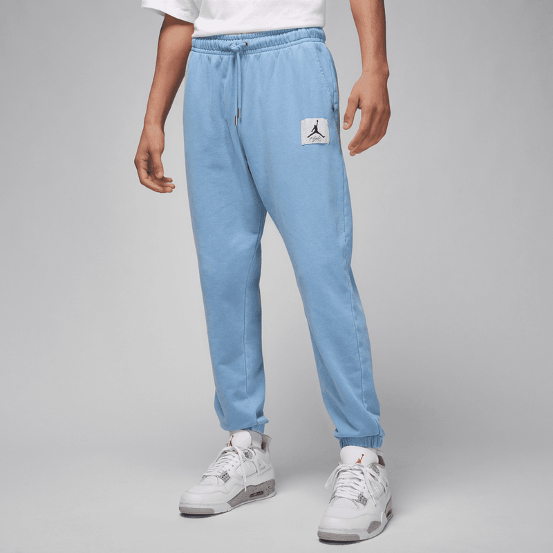 Jordan Essentials Men's Fleece Washed Pants 'Blue Grey'