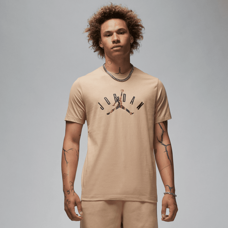Jordan Flight MVP Men's T-Shirt 'Hemp/Black'