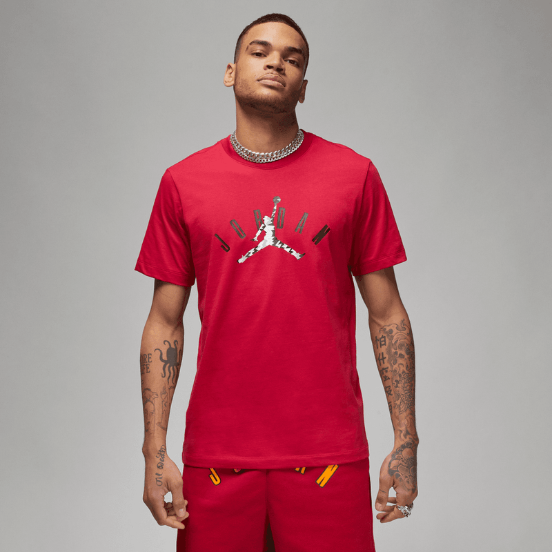 Jordan Flight MVP Men's T-Shirt 'Cardinal Red/Black'