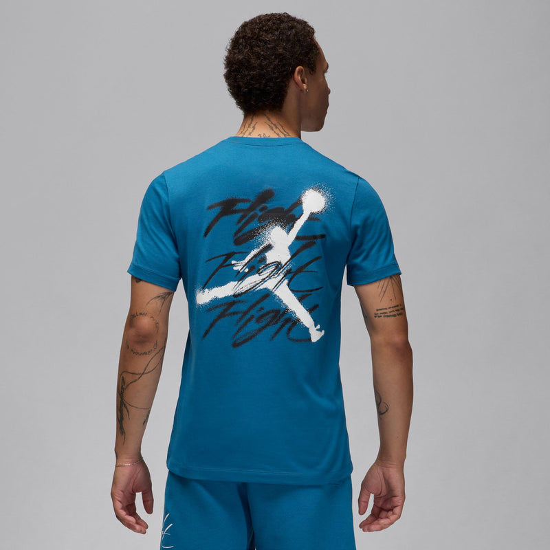 Jordan Men's Graphic T-Shirt 'Industrial Blue/Black/White'