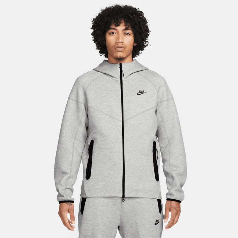 Nike Sportswear Tech Fleece Windrunner Men's Full-Zip Hoodie 'Grey/Black'
