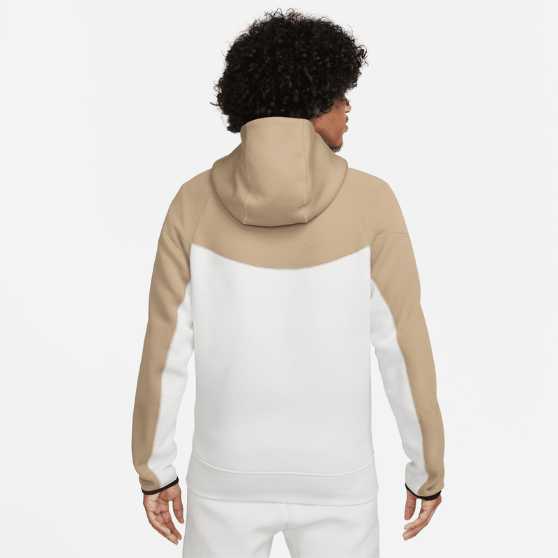 Nike Sportswear Tech Fleece Windrunner Men's Full-Zip Hoodie 'White/Khaki/Black'
