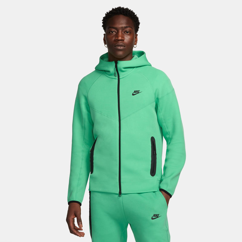 Nike Sportswear Tech Fleece Windrunner Men's Full-Zip Hoodie 'Green/Black'