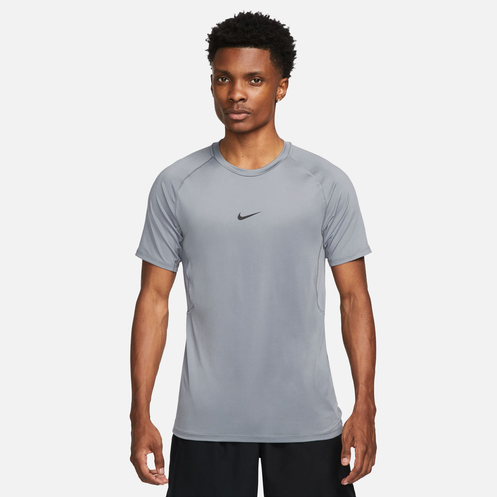 Nike Pro Men's Dri-FIT Slim Short-Sleeve Top 'Grey/Black'