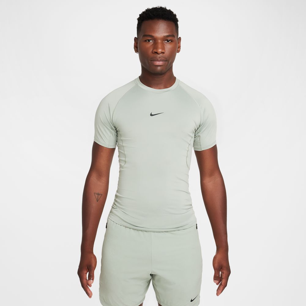 Nike Pro Men's Dri-FIT Tight Short-Sleeve Fitness Top 'Jade/Black'