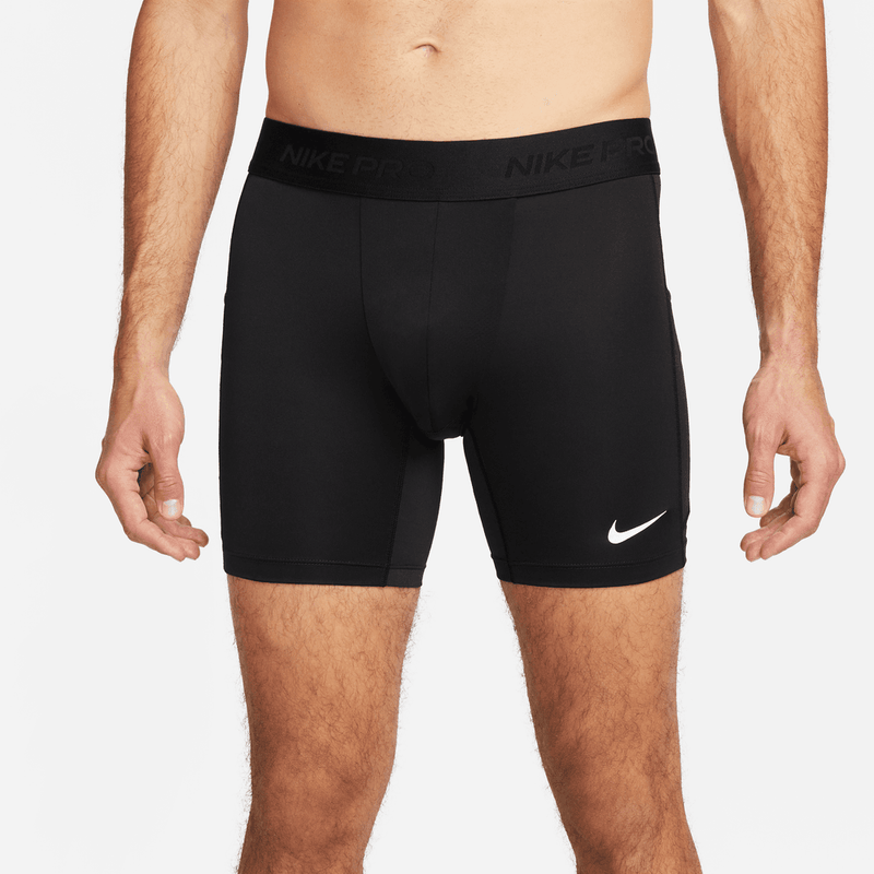 Nike Pro Men's Dri-FIT Fitness Shorts 'Black/White'