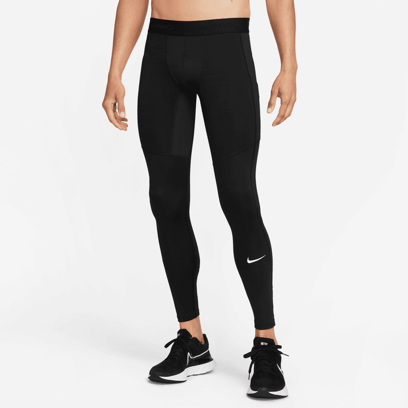 Nike Pro Warm Men's Tights 'Black/White'