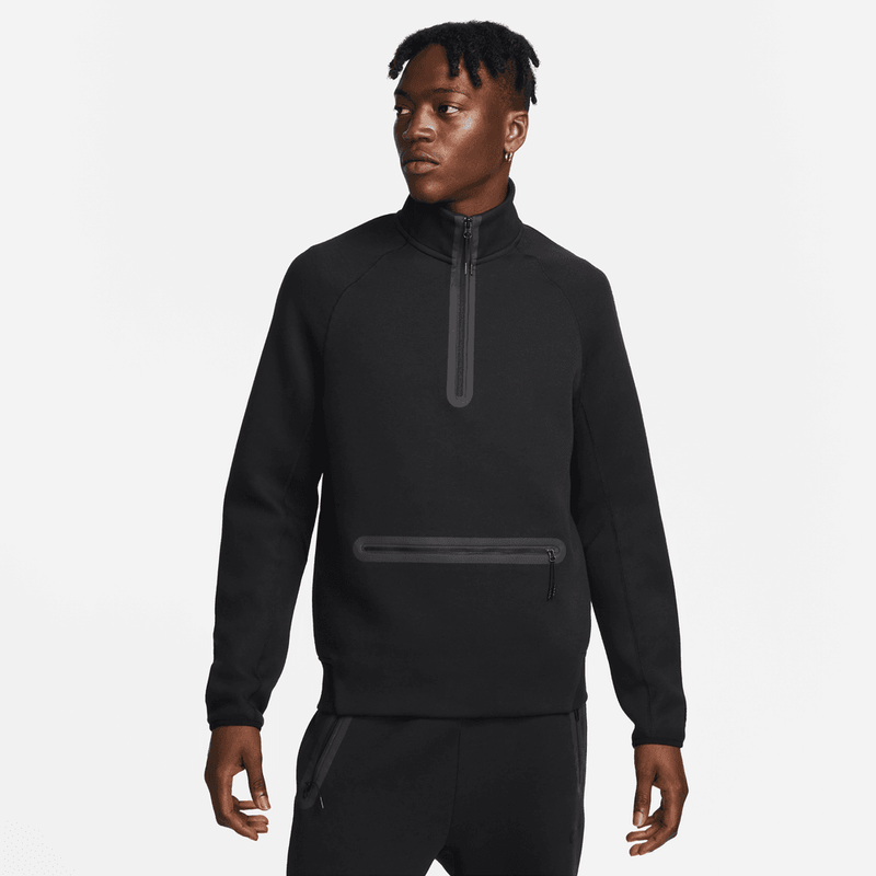 Nike Sportswear Tech Fleece Men's 1/2-Zip Sweatshirt 'Black'
