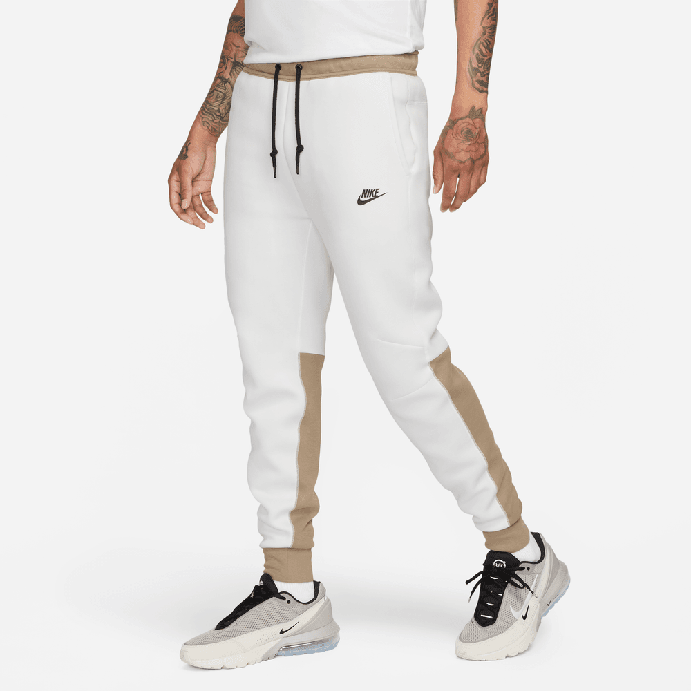 Nike Sportswear Tech Fleece Joggers White/Black Men's - SS22 - US