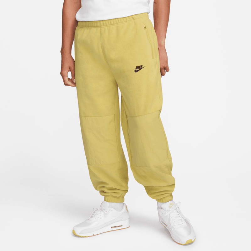 Gold top nike pants