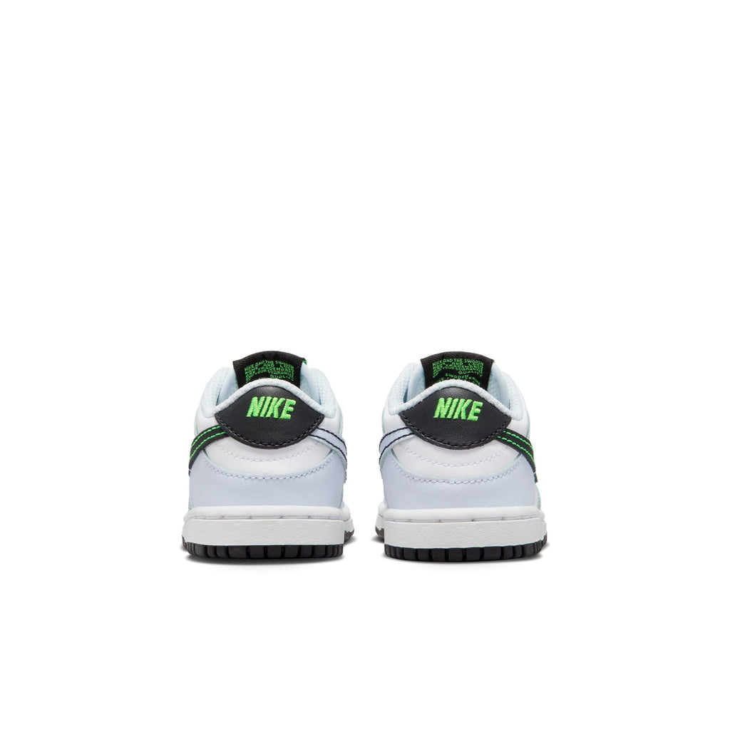 Nike Dunk Low Baby/Toddler Shoes (TDE) 'White/Black/Grey'