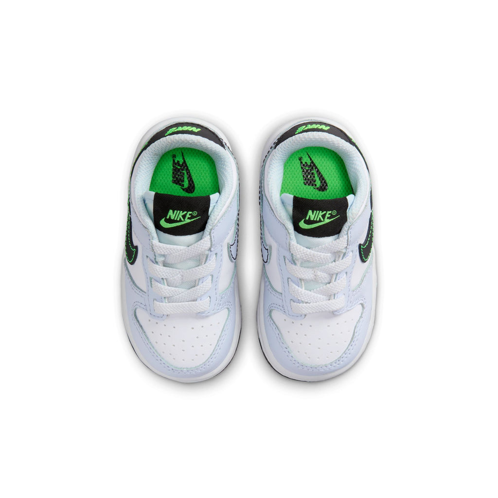 Nike Dunk Low Baby/Toddler Shoes (TDE) 'White/Black/Grey'